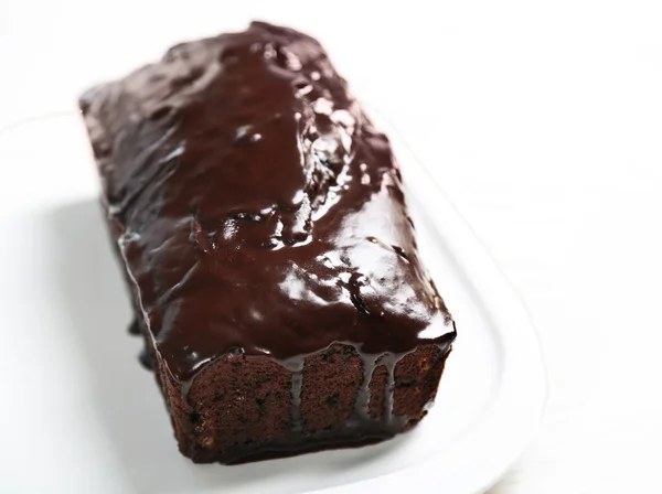 Pyszne ciasto czekoladowe — Zdjęcie stockowe