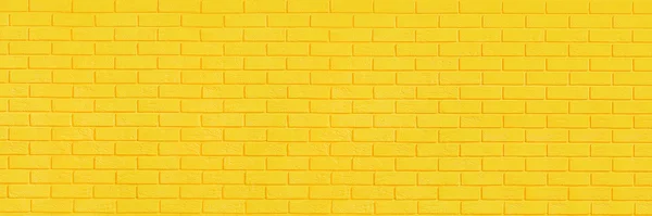 Pared de ladrillo amarillo — Foto de Stock