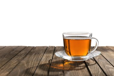 Masada bir fincan çay.