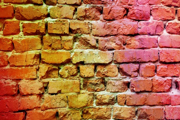 Colorful  brick wall