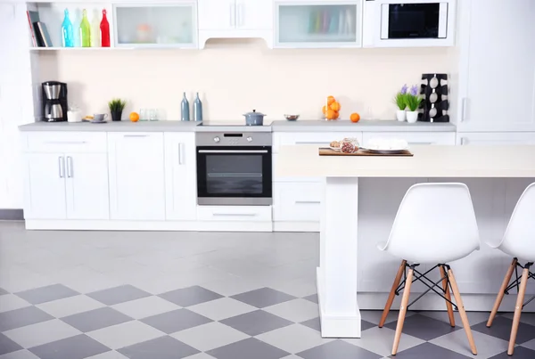 Modern mutfak iç mimarisi — Stok fotoğraf