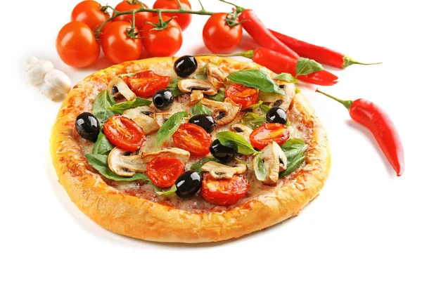 Läckra välsmakande pizza — Stockfoto