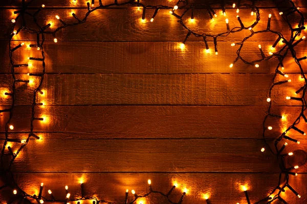 Guirlande électrique de Noël — Photo