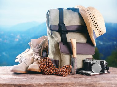 Turizm kavramı. Sırt çantası