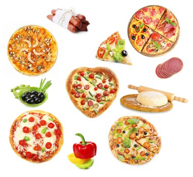 Kolaj pizza ve maddeler 