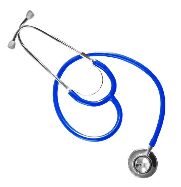 Medical stethoscope on white — Stock Photo, Image