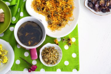 Aromatik kuru çay çay