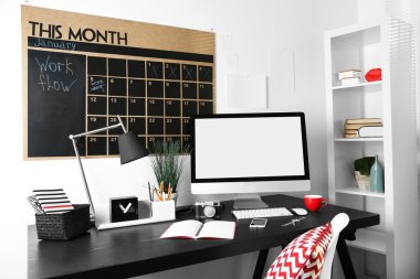 Çalışma alanı ile modern bilgisayar