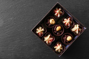 lezzetli çikolata tatlılar 