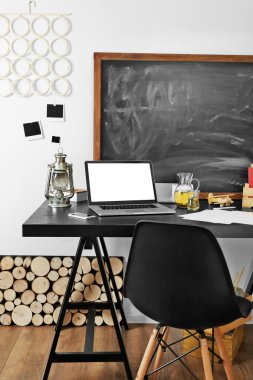 Defter arka plan ile masaüstü