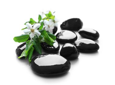 Spa taşlarla çiçek şube