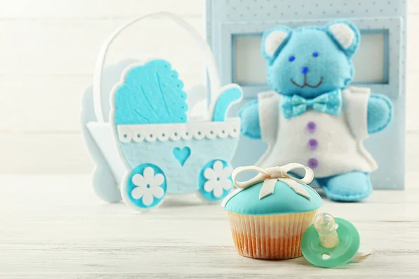 Gustosi deliziosi cupcake — Foto Stock