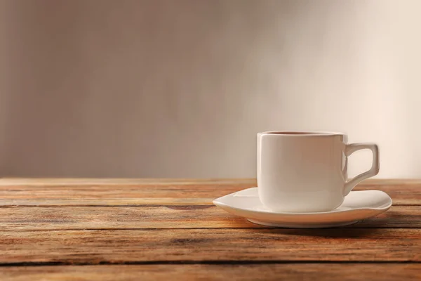 White cup with tea — Stock Photo, Image