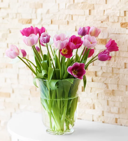 Bouquet of beautiful tulips — Stock Photo, Image