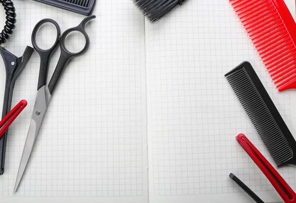 Équipement professionnel de coiffure — Photo