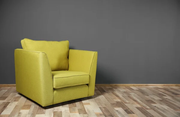 Modern green armchair — Stock Photo, Image