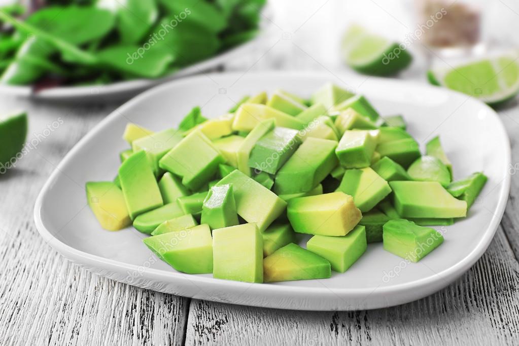 Resultado de imagen para aguacate en cubos