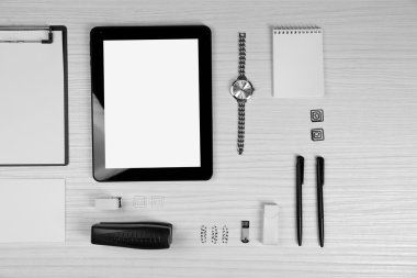Office Tablet ve ileti örneği ile ayarla
