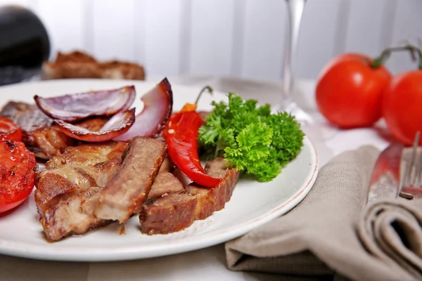 Filé de carne assada — Fotografia de Stock