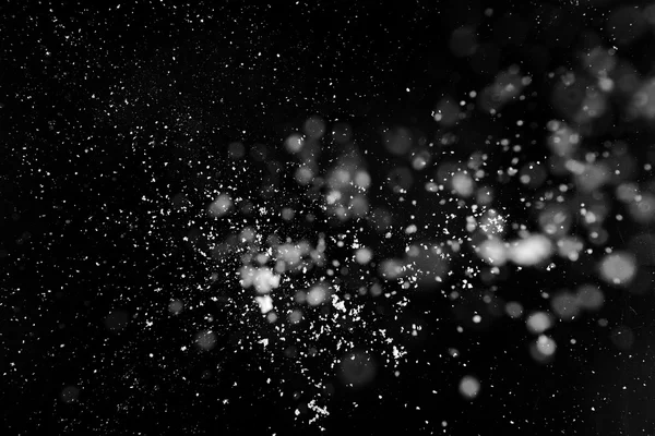 Flocos de neve fundo — Fotografia de Stock