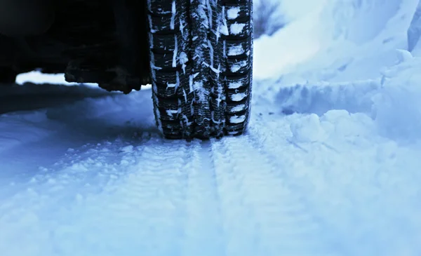 Pneumatici per auto invernali — Foto Stock