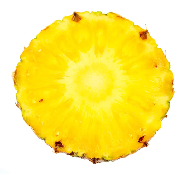 Dojrzały ananas plasterek — Zdjęcie stockowe