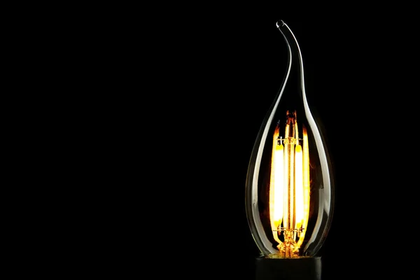 Illuminated light bulb — Stock Photo, Image