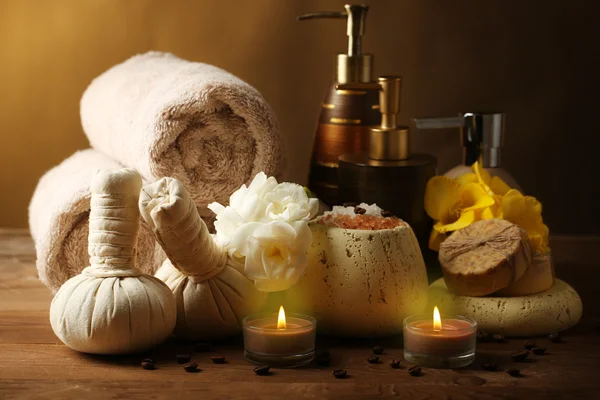 Composition of spa treatment — Stock Photo, Image