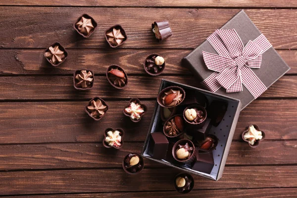 Tasty chocolate sweets — Stock Photo, Image