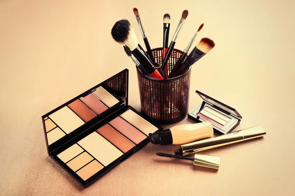 Decorative cosmetics and accessories — Stock Photo, Image