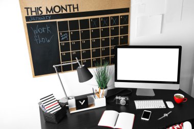 Çalışma alanı ile modern bilgisayar