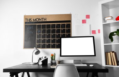 Çalışma alanı ile modern bilgisayar