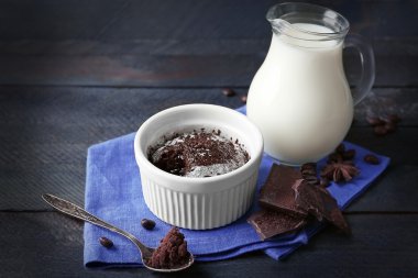 Fincan çikolatalı fondan kek 