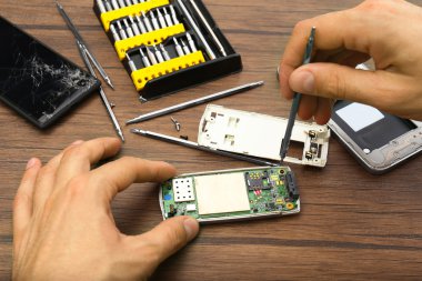 Cep telefonu tamir, portre