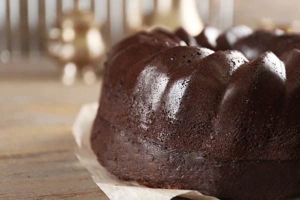 Chocolate muffin cake — Stock Photo, Image