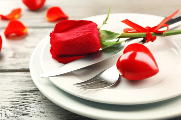 Festive table setting — Stock Photo, Image