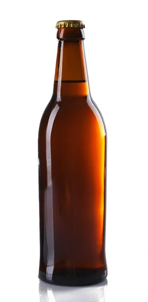 Flasche frisches Bier — Stockfoto