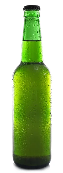 Garrafa de cerveja fresca — Fotografia de Stock