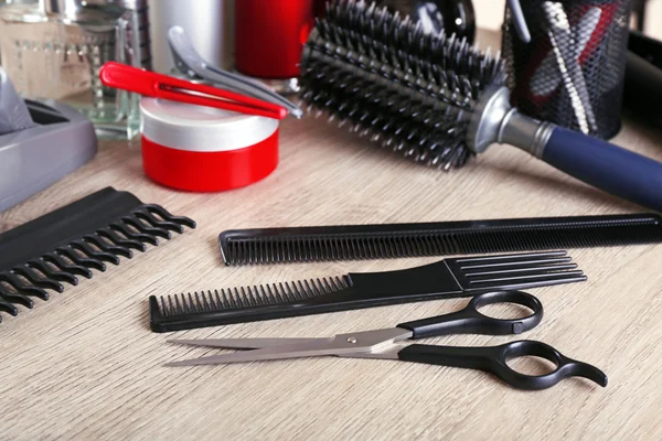 Outils professionnels de coiffeur — Photo