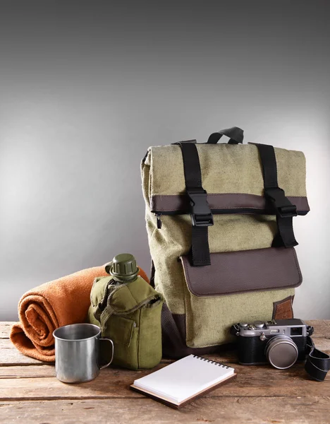 Conjunto de viajantes elegantes — Fotografia de Stock