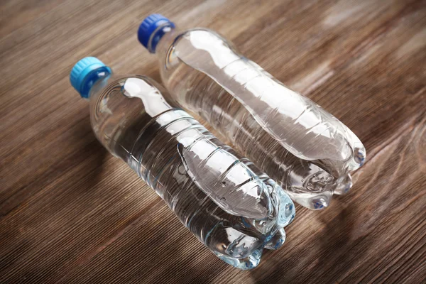 Bottled water on the  table — Stock Photo, Image