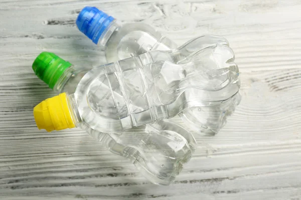 Bottled water on the  table — Stock Photo, Image