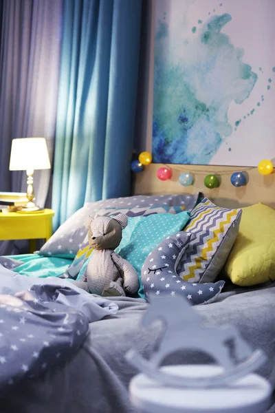 Интерьер детской спальни — стоковое фото