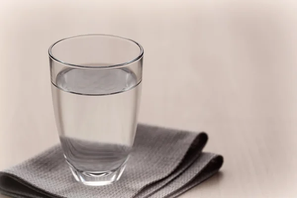 Glass of pure water — Stock Photo, Image