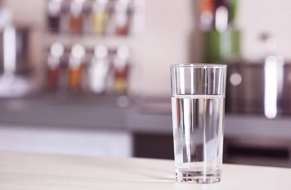 Glass of pure water — Stock Photo, Image