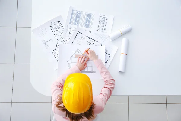 Young construction engineer
