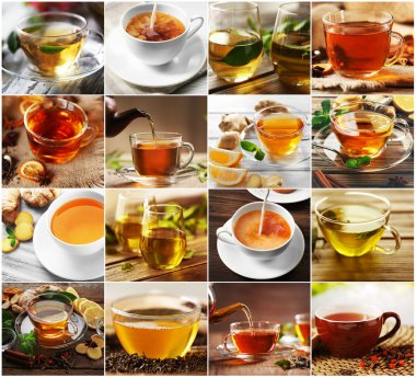 Farklı çay seti 