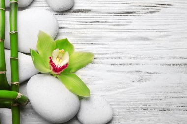 Güzel spa kompozisyonu  