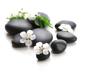 Spa taş zemin üzerine