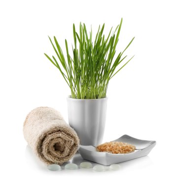 Beyaz Spa kompozisyonu 